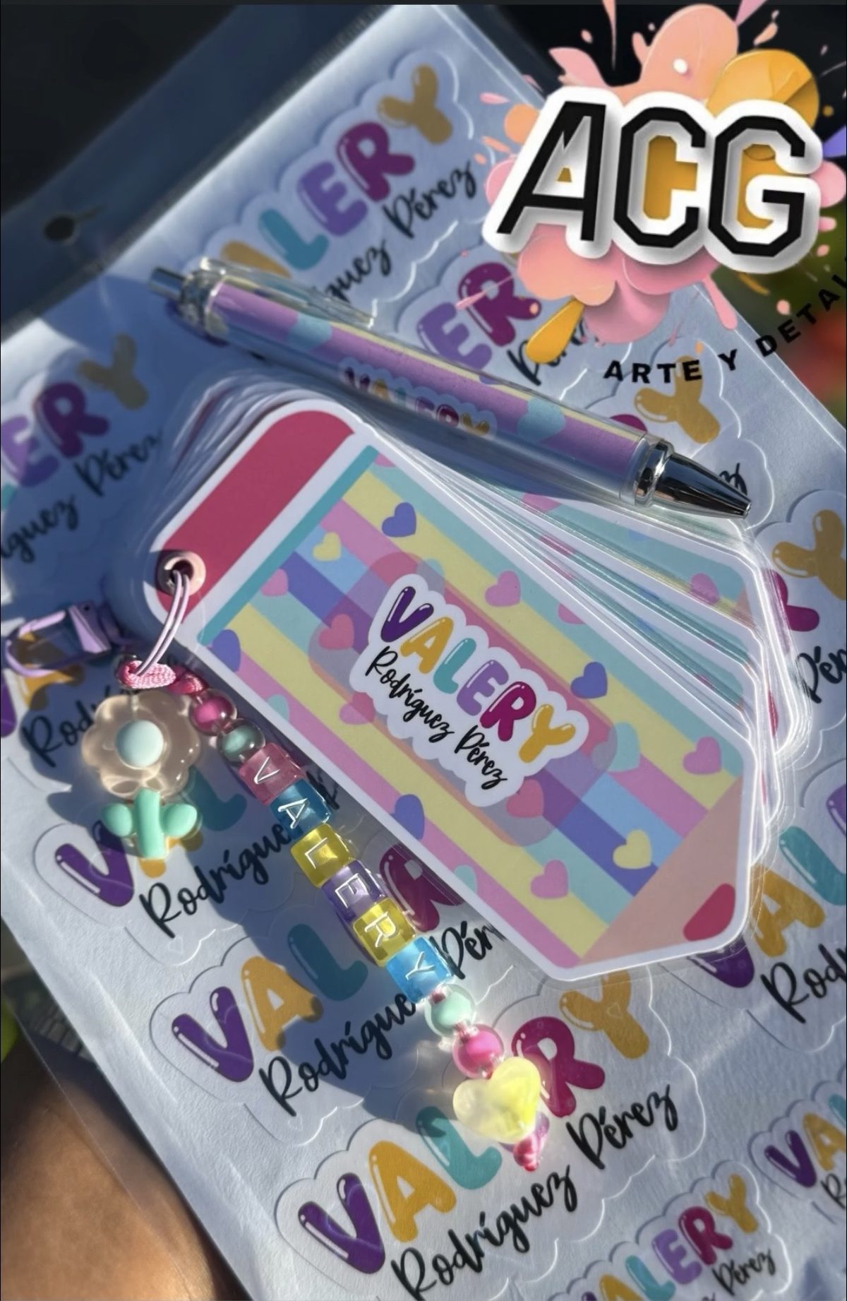 Set escolar personalizado
